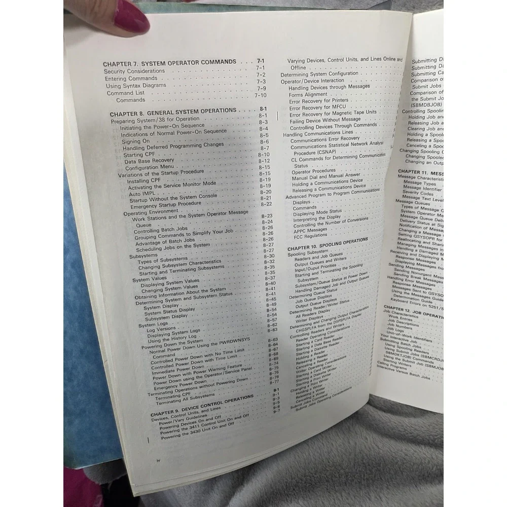 IBM Sytem/38 - Operator's Guide Sixth Edition 1984